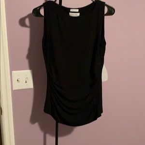 Calvin Klein black invisible fit solutions top S